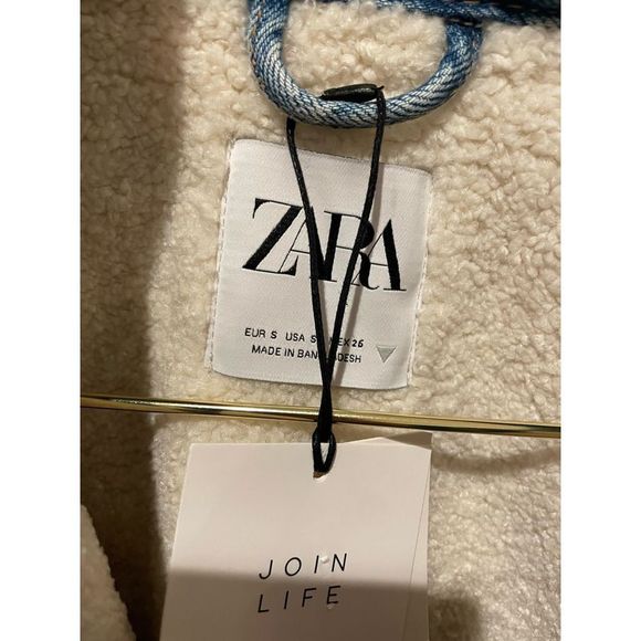 Zara Blue Jean Jacket - Picture 3 of 3